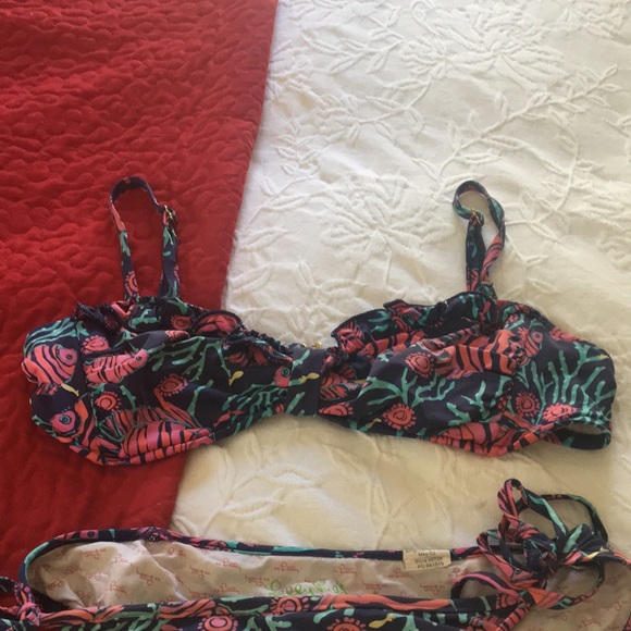 Lilly Pulitzer bikini small - Picture 2 of 10